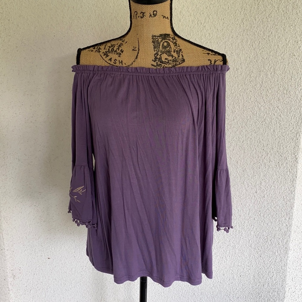 Dina Be Purple Top